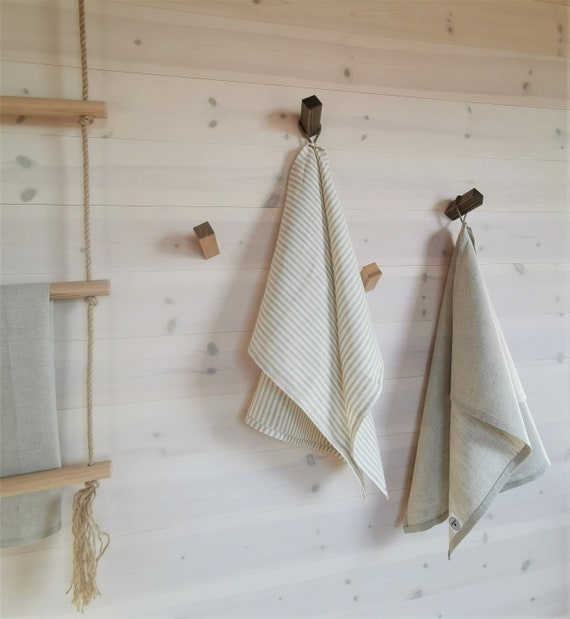 Coat Hook, Wooden Peg, Towel Hook, Wall Peg, Entryway Hooks, Wood