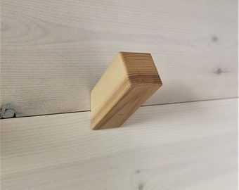 Coat Hook, Wooden Peg, Towel Hook, Wall Peg, Entryway hooks, Wood Towel Hook, Handmade Hooks, Set Of 3, Solid Ash Wood Hook, Coat Hangers