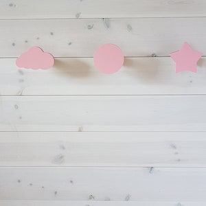 Set of 3 Hooks Star Cloud Circle/Wooden Nursery Hook/ Kids Room Wooden Hook/Rack/Hangers/Home Decor/Baby Hanger/Children Wall Decor
