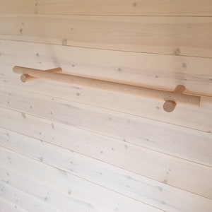 Perchero de madera moderno/Perchero/Perchero minimalista/Madera de haya/Estante de madera/Perchero para colgar/Perchero para ropa de adultos, Perchero para guardar ropa