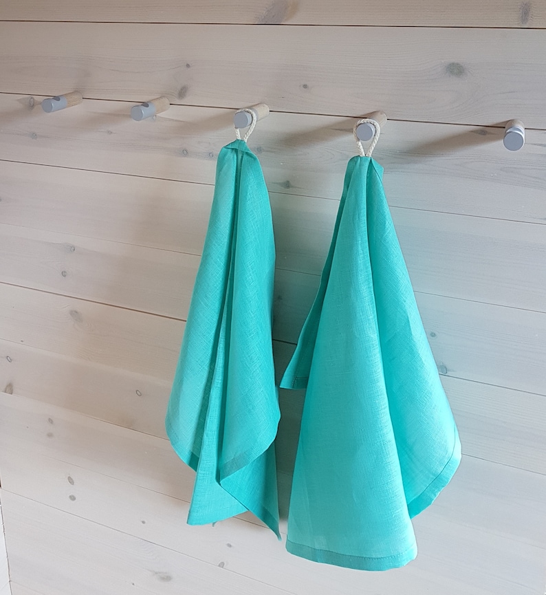 Light Grey Wall Hook/set of 5/wooden Towel Hook/ Modern Wooden Hook