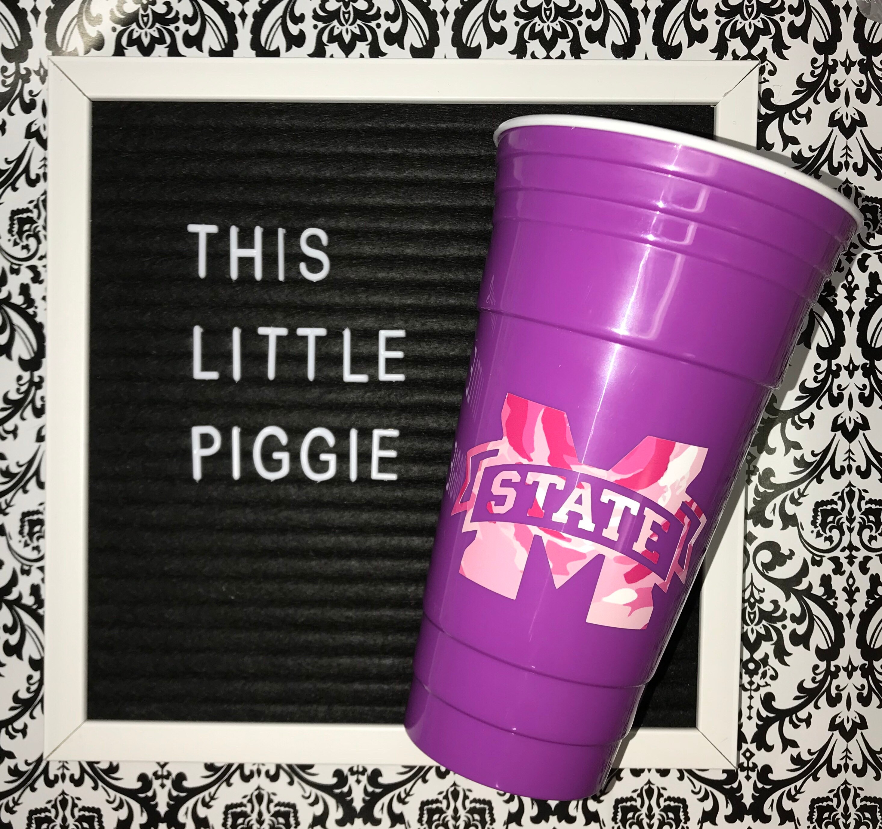 Personalized Tailgate Cups Double Wall Insulated Party Cup Etsy