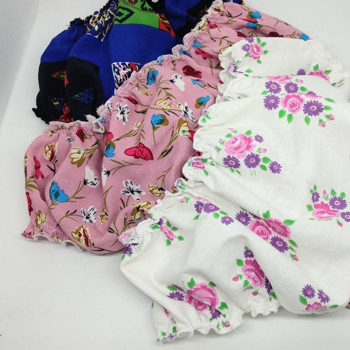 Pink Floral Bloomer Panties for Woman. Romantic Bohemian Rayon Etsy