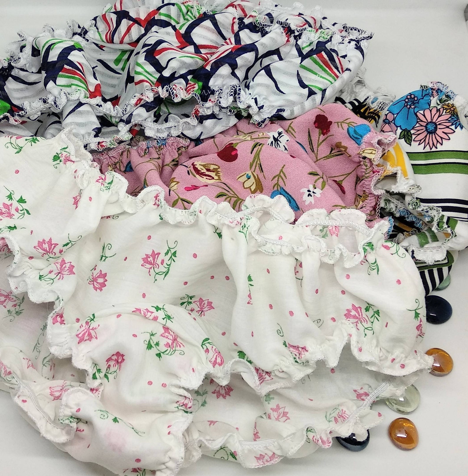 Pink Floral Bloomer Panties for Woman. Romantic Bohemian Rayon Etsy