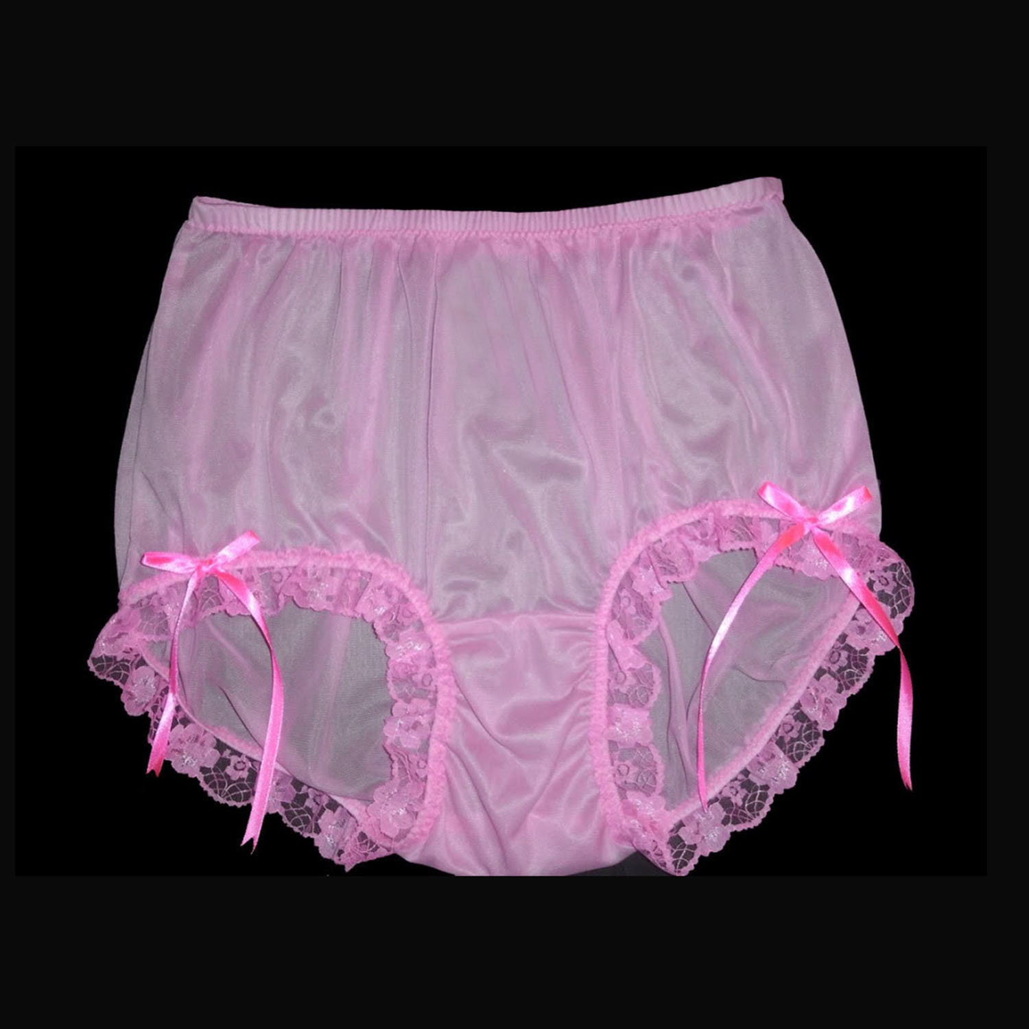 The Betty Panty Vintage Style Nylon Tricot High Waisted Hi-cut Leg Granny  Sissy Lolita Panties Made to Order -  Denmark