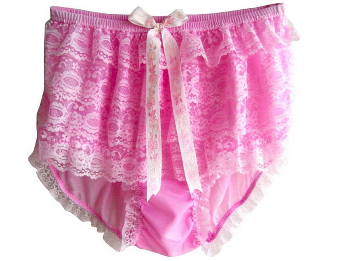 Baby pink Party Panties Handmade Ruffled Rhumba Booty Bloomers Etsy