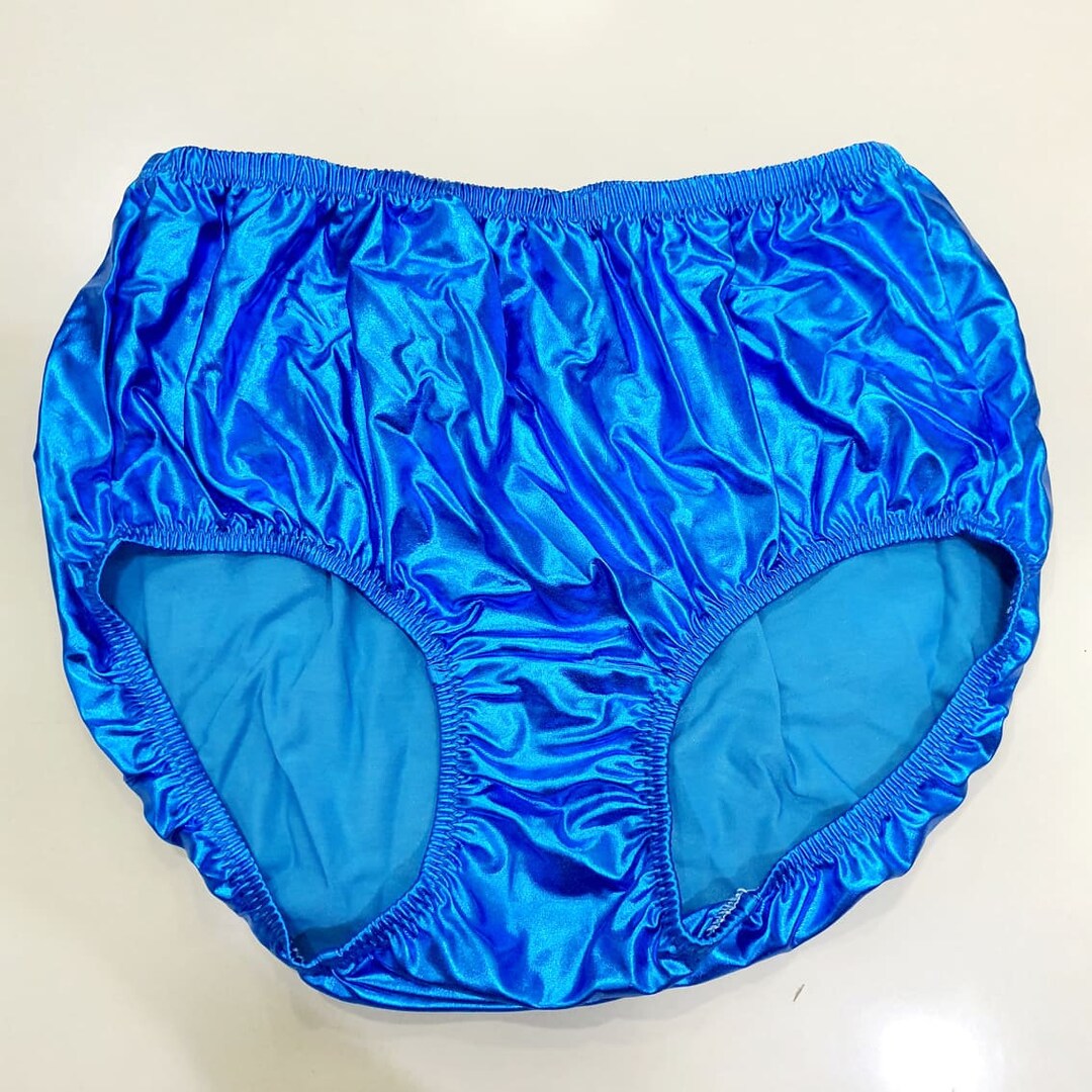 Luxurious Sissy Shiny Panties Metallic Foil Coated Spandex New Knickers