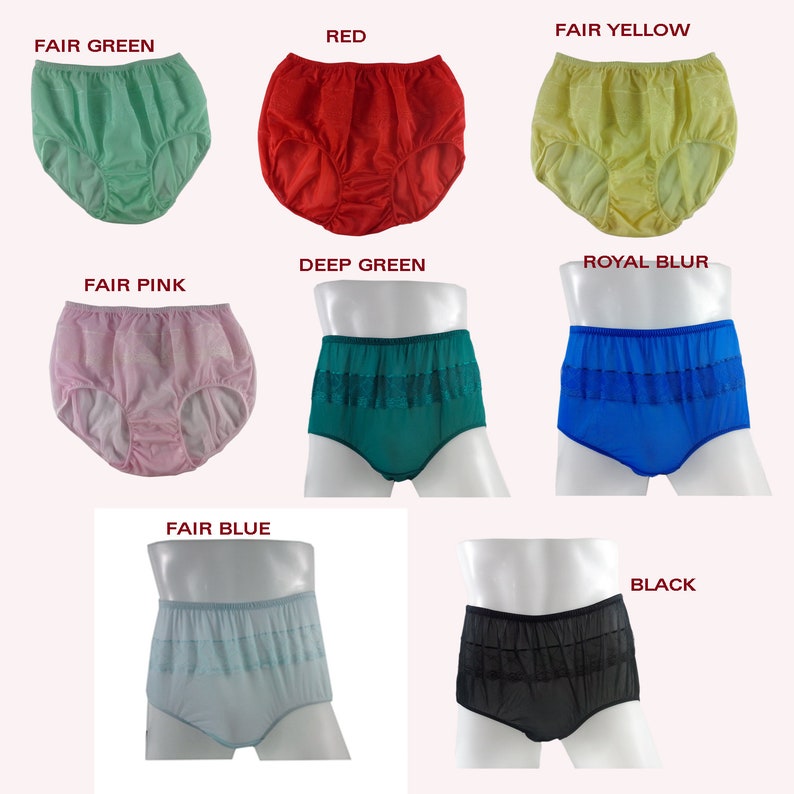 Selected 8 color Sissy NH28D20 White Rabbit Alice in Wonderland New Lingerie Handmade Nylon Briefs Panties Underwear Party Men Women Red