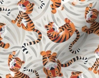 Organic Tiger Cubs Toddler Nursery Bedding, Crib Sheets, Toddler Sheets, Toddler Blanket, Crib Blanket, Baby Blanket, Changing Pad Cover