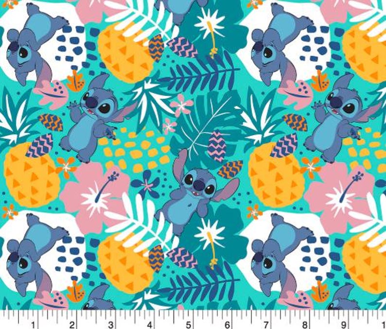 Ropa de cama infantil de Disney Lilo & Stitch, manta para cuna, sábana para cuna, sábanas para niños pequeños, manta para niños pequeños, manta para bebé, funda para cambiador imagen 5