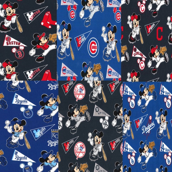 Mickey 5 Major League Baseball Nursery Toddler Bedding Etsy