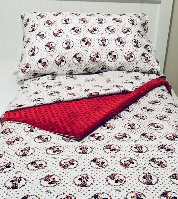 Minnie Mouse Nursery Toddler Bedding Crib And Toddler Etsy
