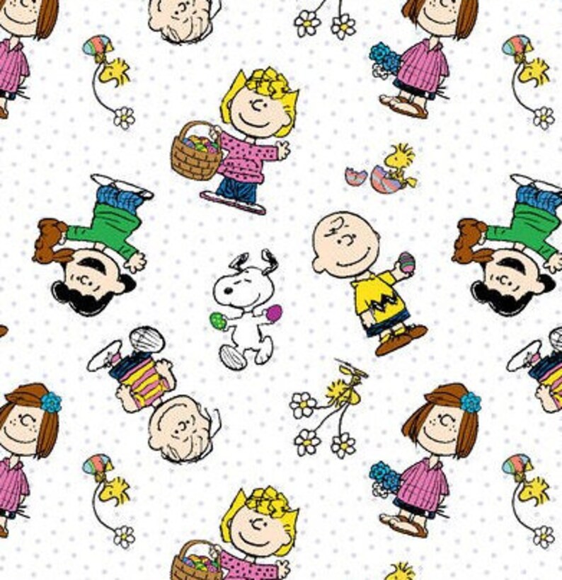 peanuts crib sheet