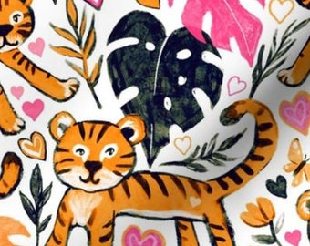 tiger crib sheets
