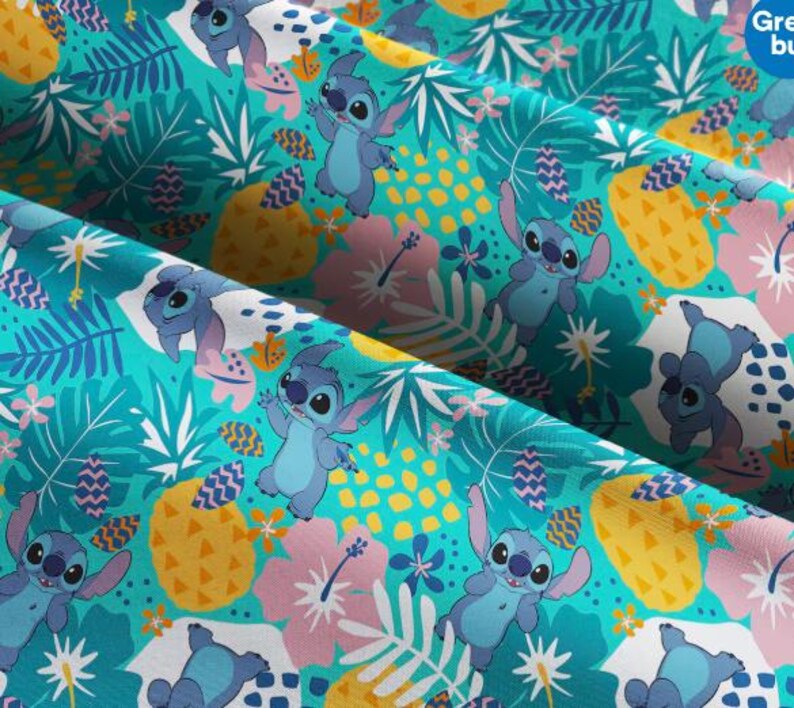 Ropa de cama infantil de Disney Lilo & Stitch, manta para cuna, sábana para cuna, sábanas para niños pequeños, manta para niños pequeños, manta para bebé, funda para cambiador imagen 9