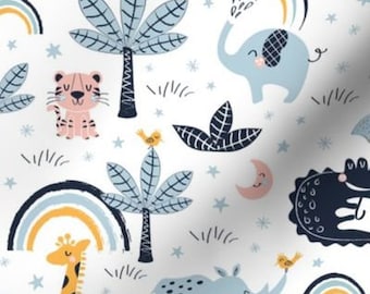 Safari Toddler Nursery Bedding, Crib Sheets, Toddler Sheet, Crib blanket, Toddler Blanket, Baby Blanket, Changing Pad Cov, Jungle, Girl, Boy