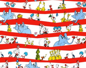 Dr. Seuss Designer Fabrics, Nursery &Toddler Bedding, Minky Blanket, Crib Sheets, Toddler Sheets, Changing Pad Cover, boy, girl, Cindy Lou
