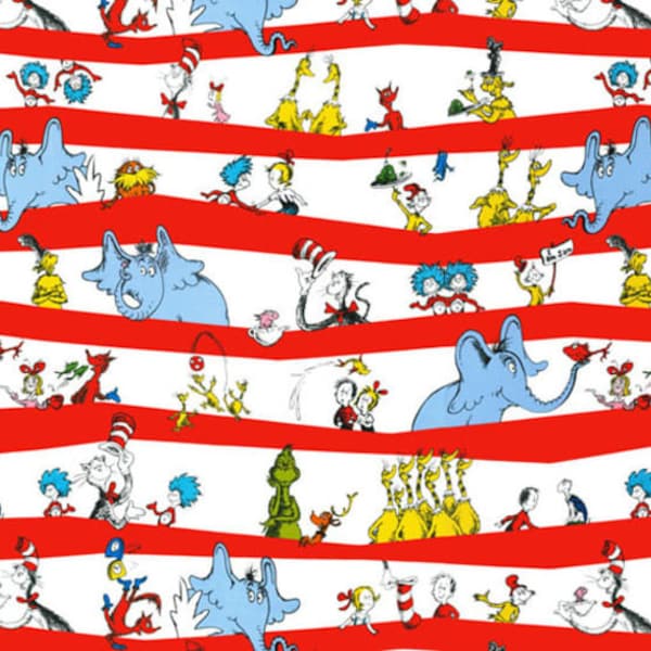 Dr. Seuss Designer Fabrics, Nursery &Toddler Bedding, Minky Blanket, Crib Sheets, Toddler Sheets, Changing Pad Cover, boy, girl, Cindy Lou