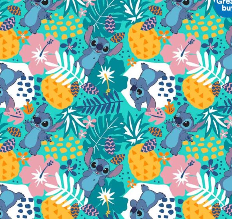 Ropa de cama infantil de Disney Lilo & Stitch, manta para cuna, sábana para cuna, sábanas para niños pequeños, manta para niños pequeños, manta para bebé, funda para cambiador imagen 1