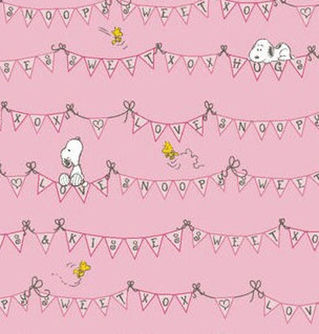 Peanuts Snoopy Love Nursery Toddler Bedding, Baby Blanket, Toddler ...