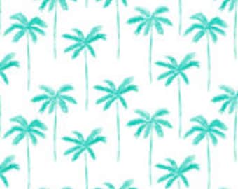 palm tree crib sheet