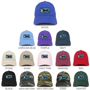 Stitchfy Cessna Airplane Embroidered Unstructured Cotton Dad Hat