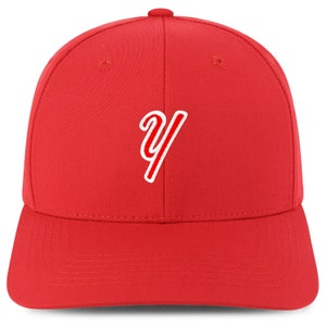 Stitchfy Snapback-keps med bokstaven Y och 6 paneler (SF-TXT3811-NIS-GNV-004)