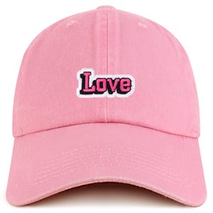 Stitchfy Love Cartoon Patch Pigment Dyed Soft Cotton Baseball Cap  (SF-AP0270-MGC-7601)