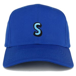 Gorra de béisbol estructurada con parche del alfabeto S de Stitchfy (SF-AP0106-27-079)