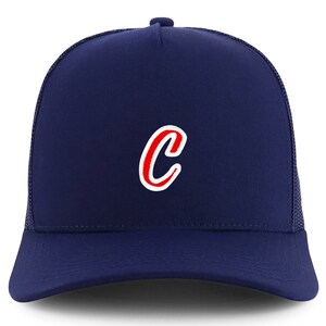 Stitchfy Snapback-keps med bokstaven C och 5 paneler i struktur (SF-TXT3789-NIS-GNV-008 M)