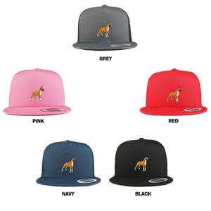 Stitchfy Boxer Embroidered 5 Panel Flat Bill Trucker Mesh Back Cap (SF-LOG052-FLX-6006)