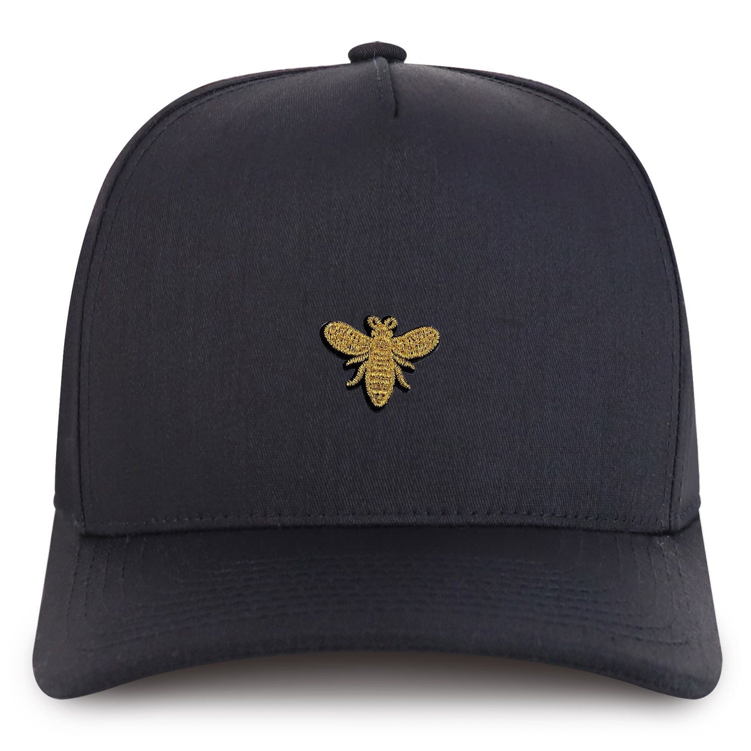 帽子 APSTUDIO GOLDEN EMBROIDERY CAP Stitchfy Golden Bee Embroidered Patch 100% Cotton 5 Panel