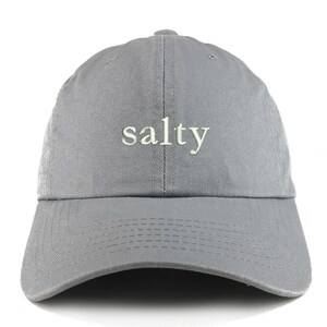 Stitchfy Salty Solid Adjustable Unstructured Dad Hat