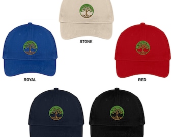 wuhgjkuo Tree of Life Vintage Adjustable Denim Hat Baseball Caps ForAdult wuhgjkuo Tree of Life Vintage Adjustable Denim Hat Baseball Caps ForAdult