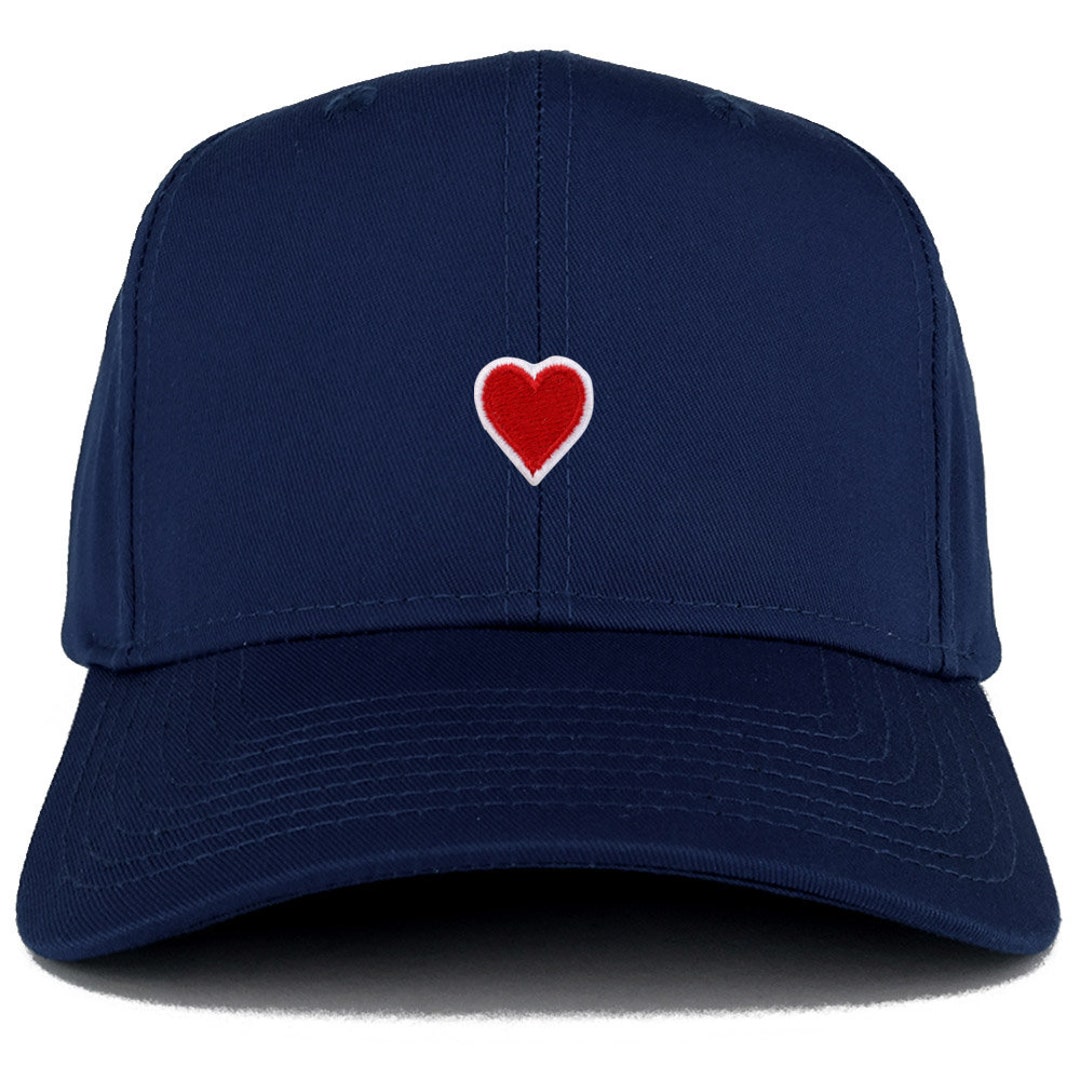 Stitchfy Emoticon Heart Patch Structured Baseball Cap (SF-EP-LOG275-OTC ...