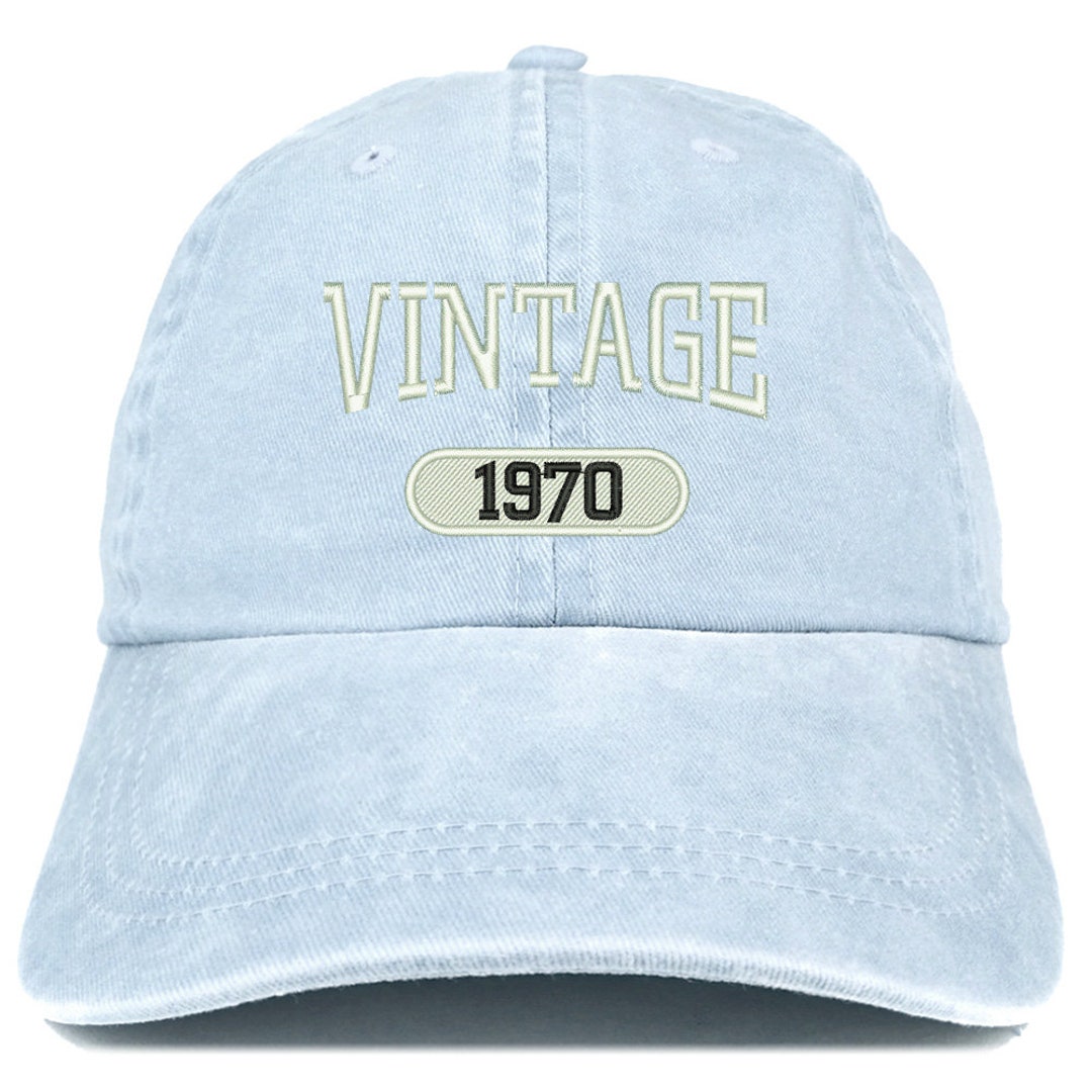 ★SINCLAIR★NPC SAVE EARTH MESSAGE EMBROIDERY BALL CAP Stitchfy Vintage 1970 Embroidered Pigment Dyed Washed