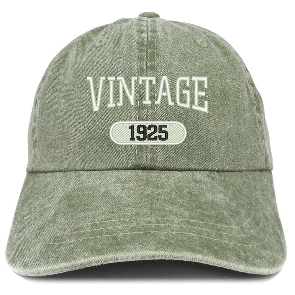 Stitchfy Vintage 1925 Embroidered Pigment Dyed Washed