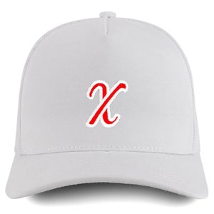 Stitchfy Snapback-keps med bokstaven X och 5 paneler i struktur (SF-TXT3810-NIS-GNV-008 M)