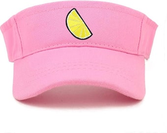 Stitchfy Lemon Patch Cotton Infant Summer Visor Cap