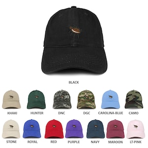 Stitchfy cucaracha bordado 100% algodón ajustable gorra papá sombrero