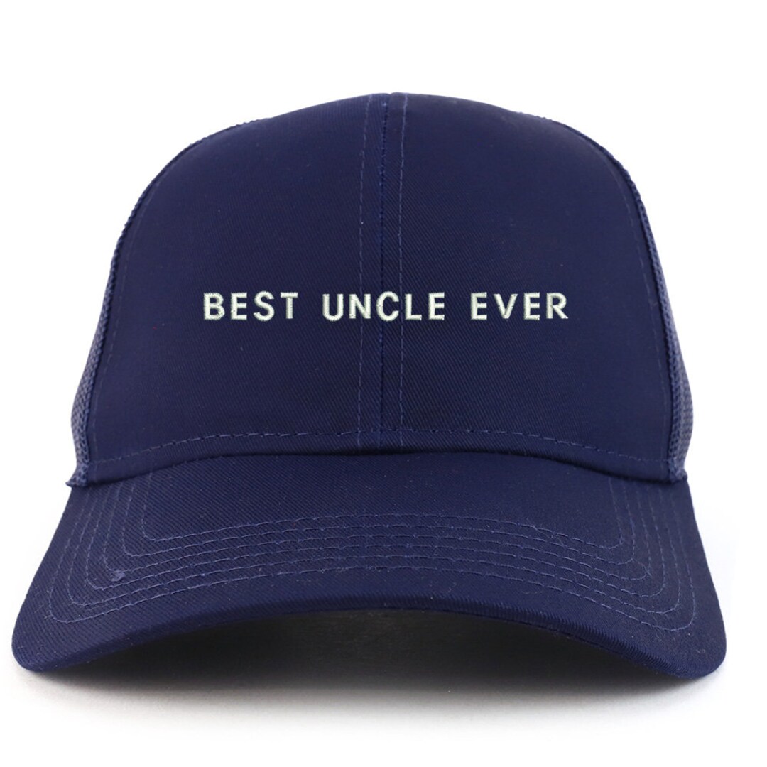 Stitchfy Best Uncle Ever High Profile Trucker Cap - Etsy