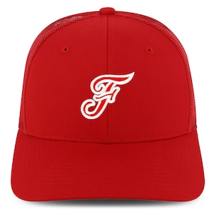 Stitchfy truckerkeps med bokstaven F och 6 paneler (SF-TXT3792-NIS-GNV-003 M)