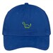 Dinosaurs Embroidered Dad Hat - Stone Color Premium Cotton Low Profile Cap