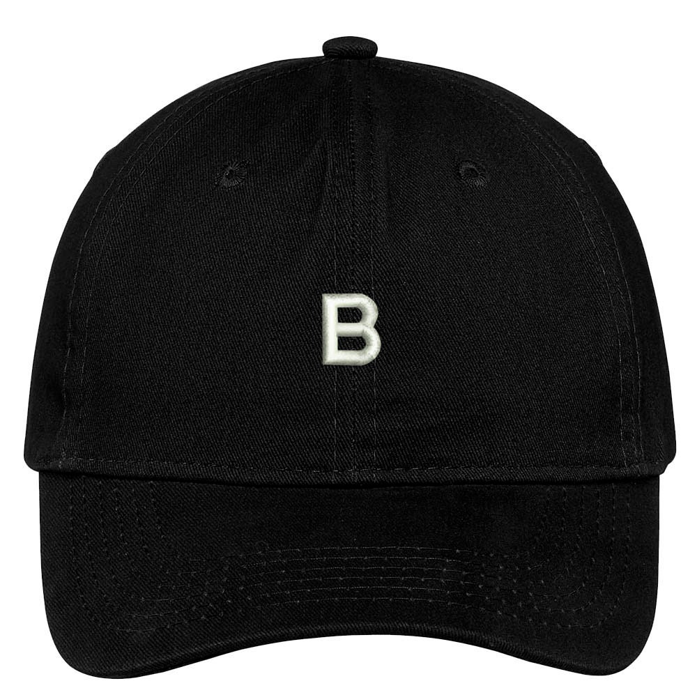 Stitchfy Letter B Block Font Embroidered Dad Hat Cotton | Etsy