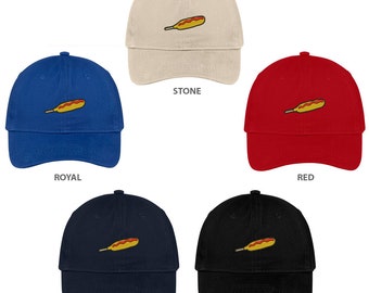 Stitchfy Corn Dog Embroidered Low Profile Soft Cotton Brushed Cap