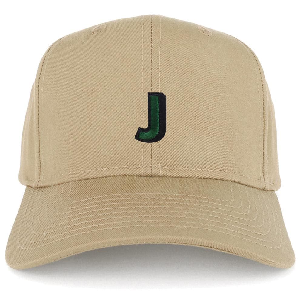 Stitchfy Alphabet J Patch Structured Baseball Cap (SF-AP0097-27