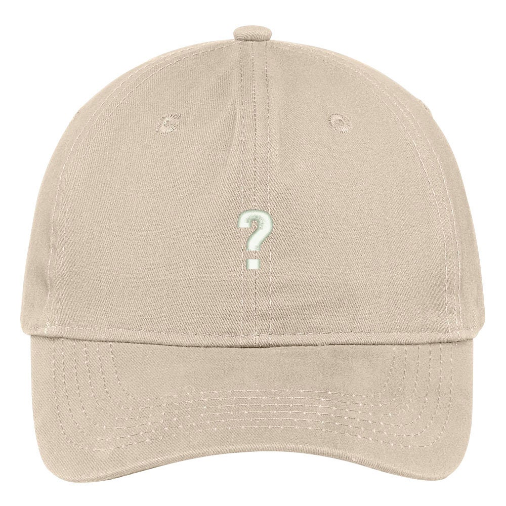 Stitchfy Question Mark Embroidered Dad Hat Adjustable Cotton Baseball ...