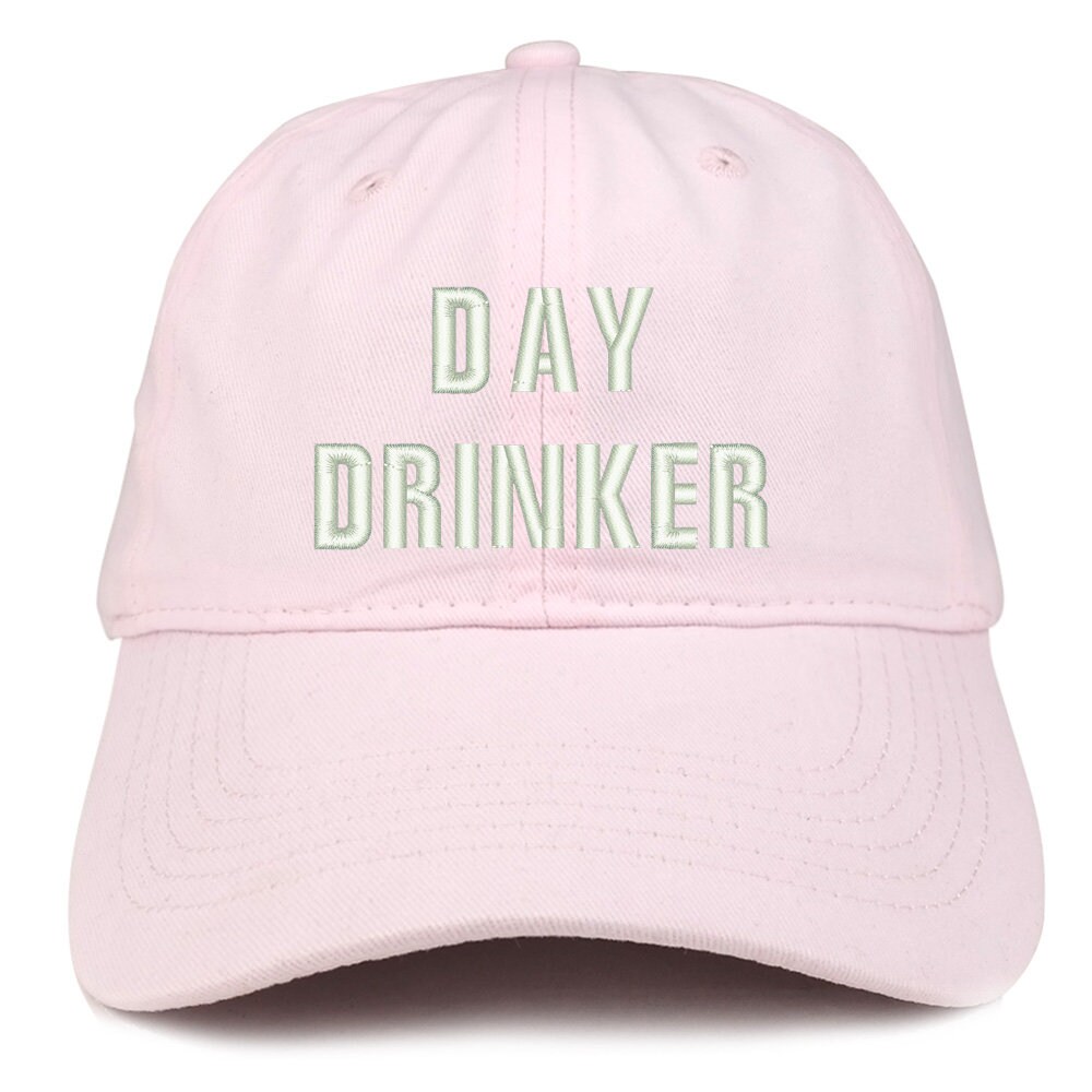 Stitchfy Day Drinker Embroidered Low Profile Brushed Cotton Stitchfy Day Drinker Embroidered Low Profile Brushed Cotton