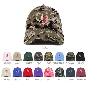 Stitchfy Female Runner Embroidered Low Profile Soft Cotton Brushed Baseball Cap