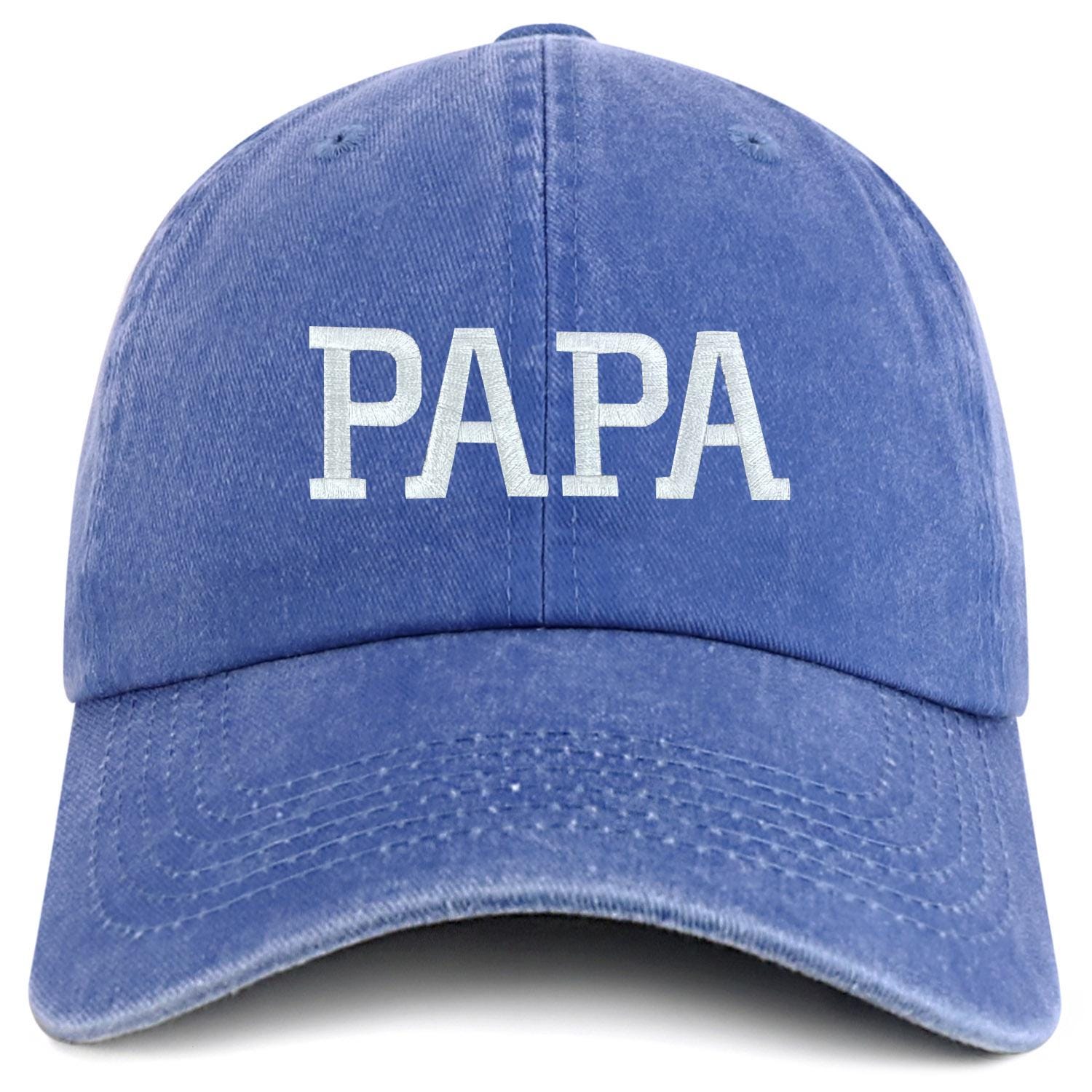 Stitchfy PAPA Embroidered Unstructured Pigment Dyed Cotton